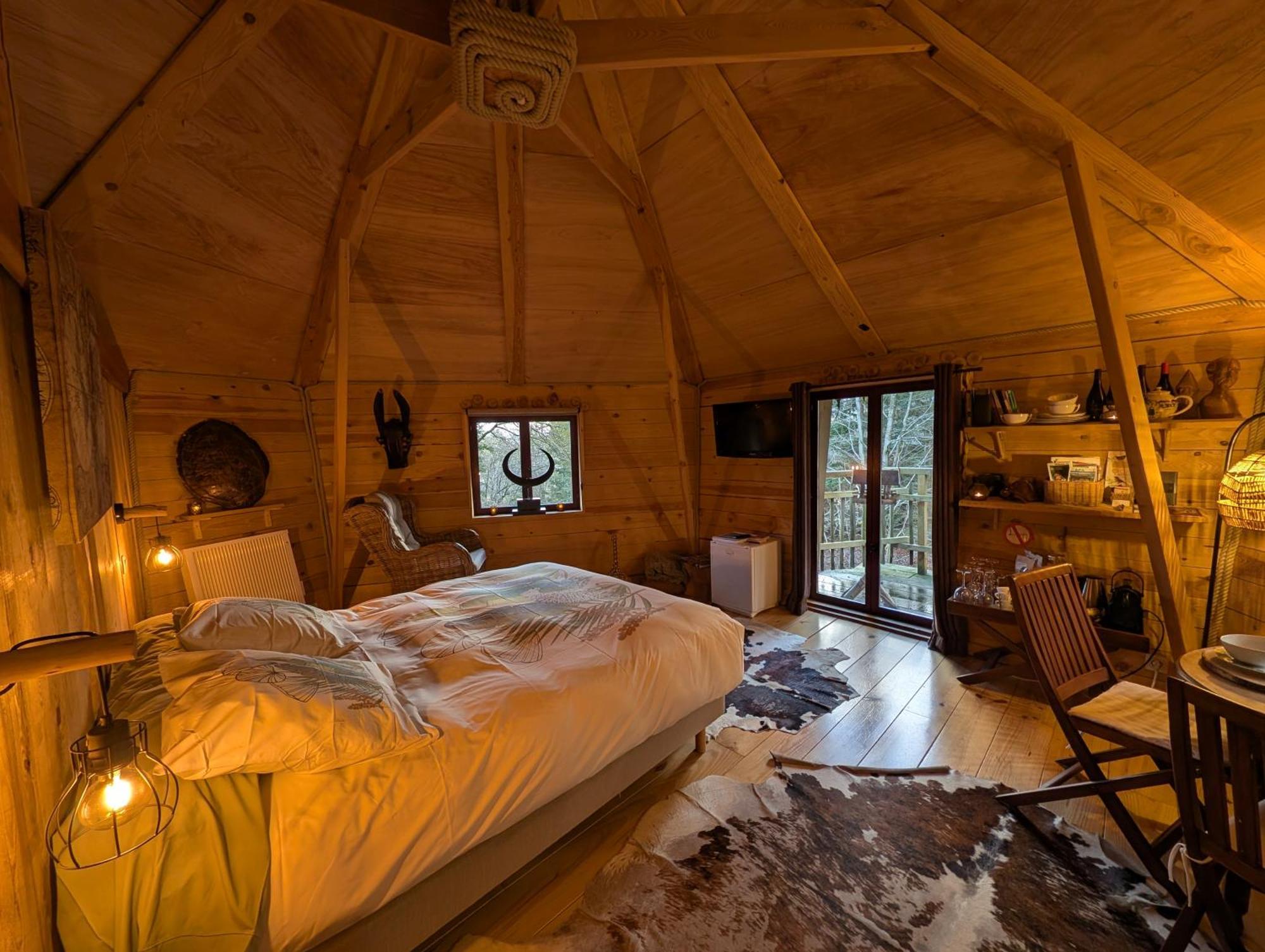 B&B La Cabane Du Bois Dormant Spa Dış mekan fotoğraf