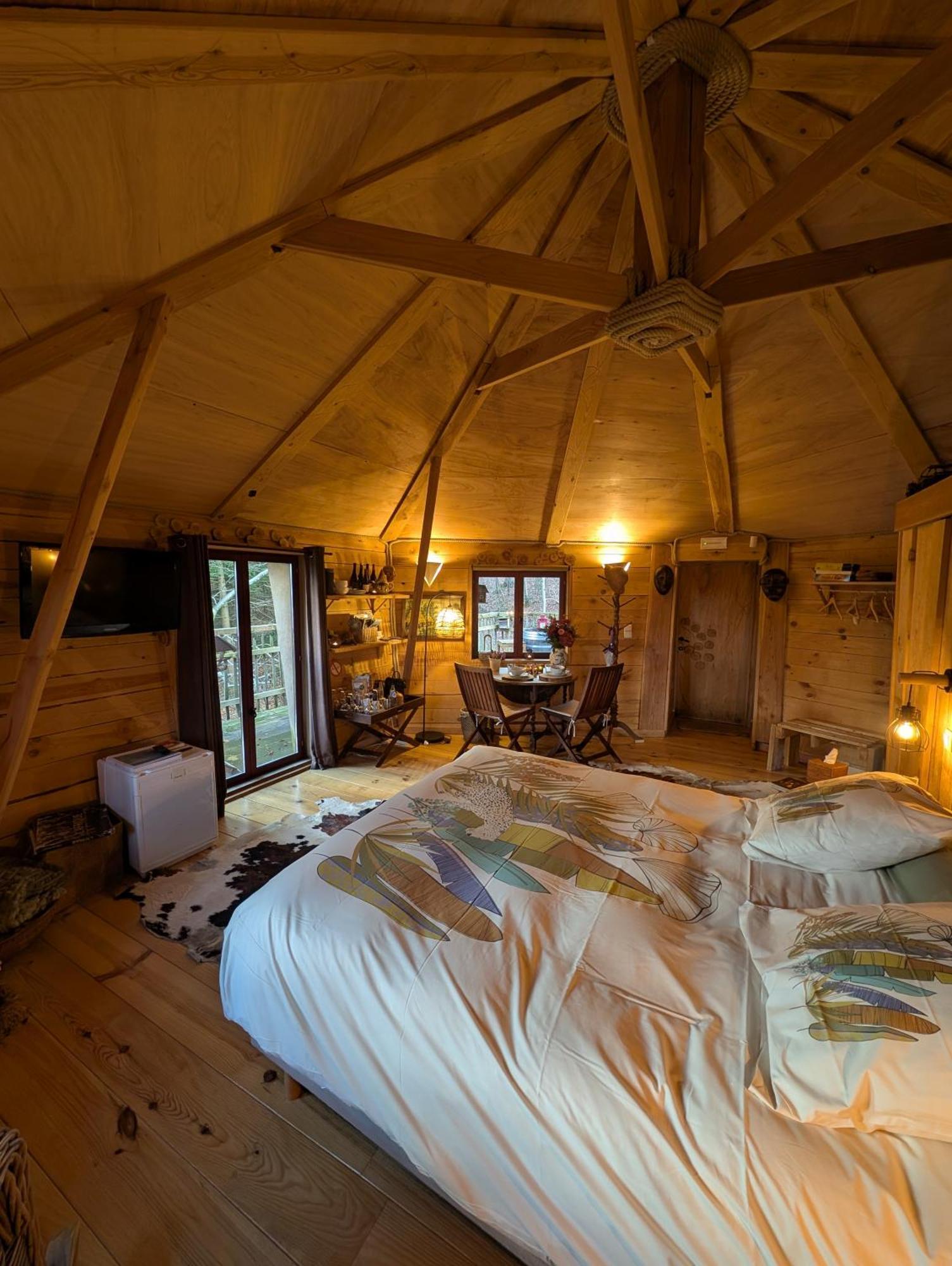 B&B La Cabane Du Bois Dormant Spa Dış mekan fotoğraf